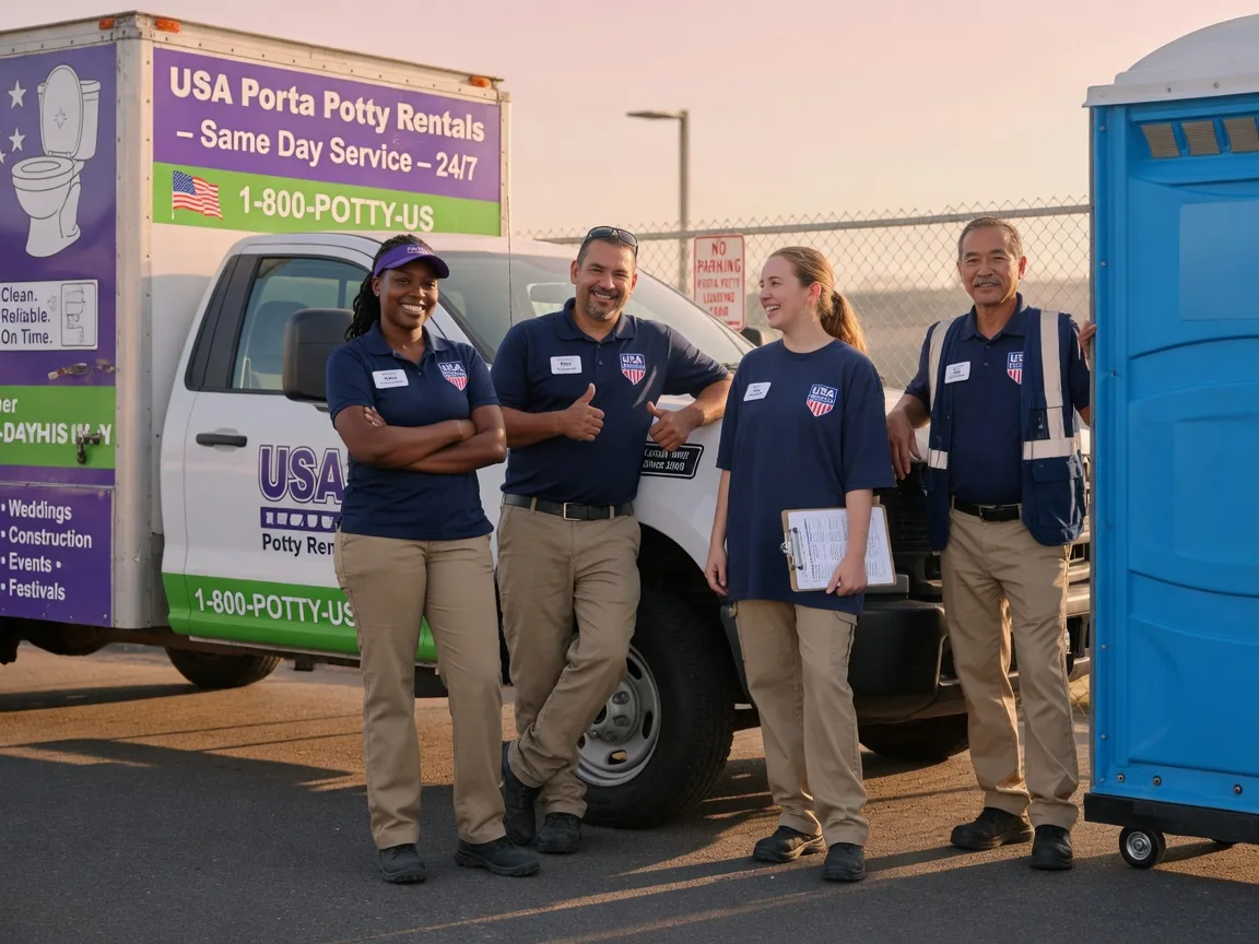 Porta Potty Rental company in Glen Rock, PA